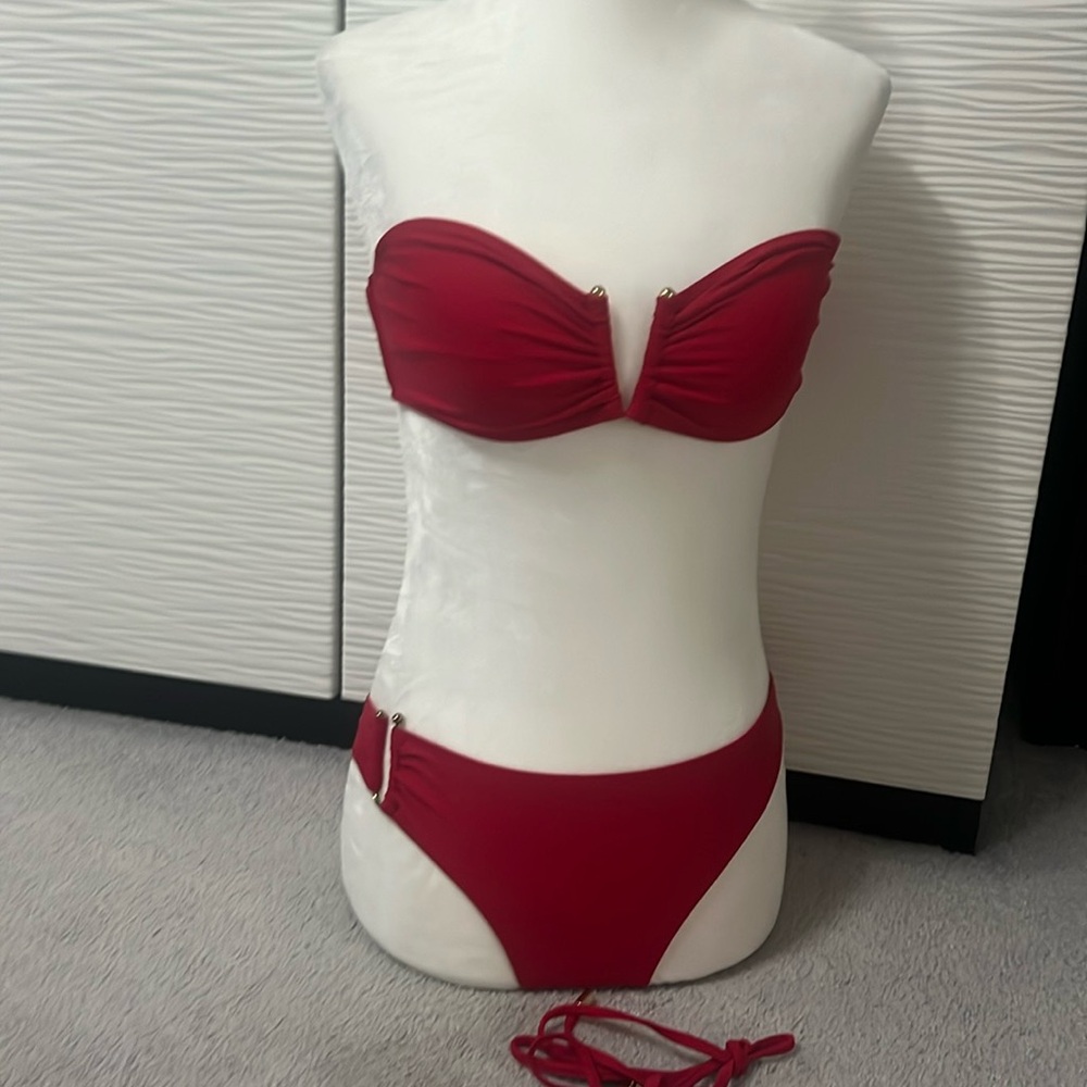 Mouille red bikini UK 10 US 4